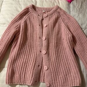 Pink cardigan!!, so cute, warm and soft